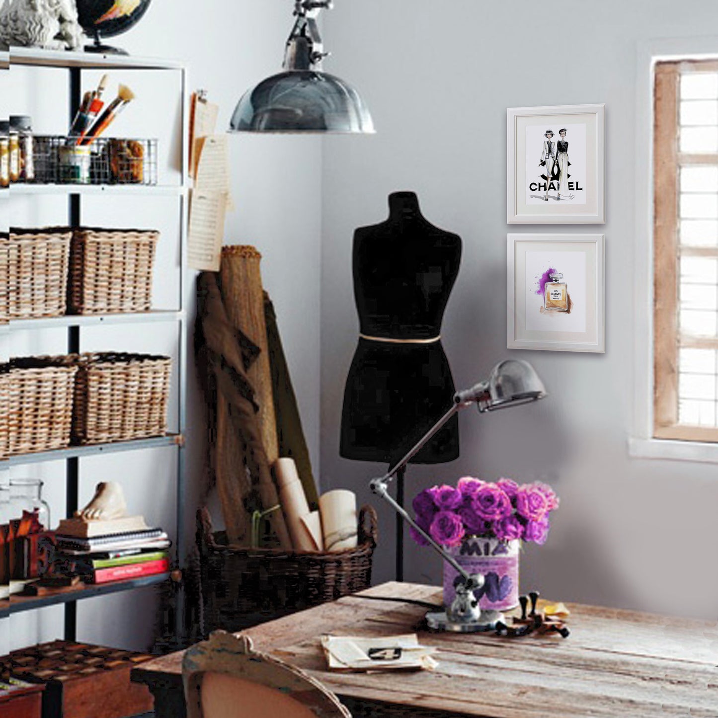 Art Print | Wall Art | Gabrielle Chanel duo