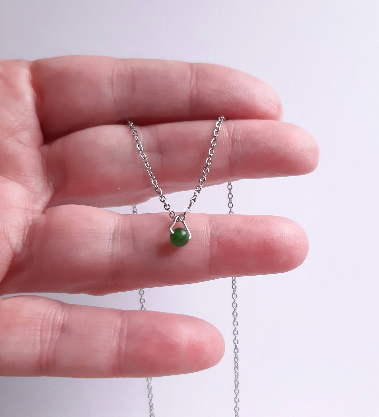 BIRTHSTONE PENDANT | TAURUS - JADE