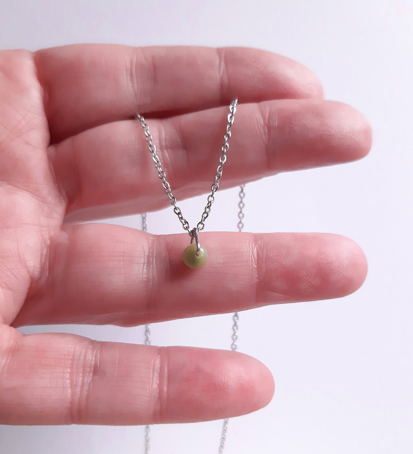 BIRTHSTONE PENDANT | LEO - NEPHRITE