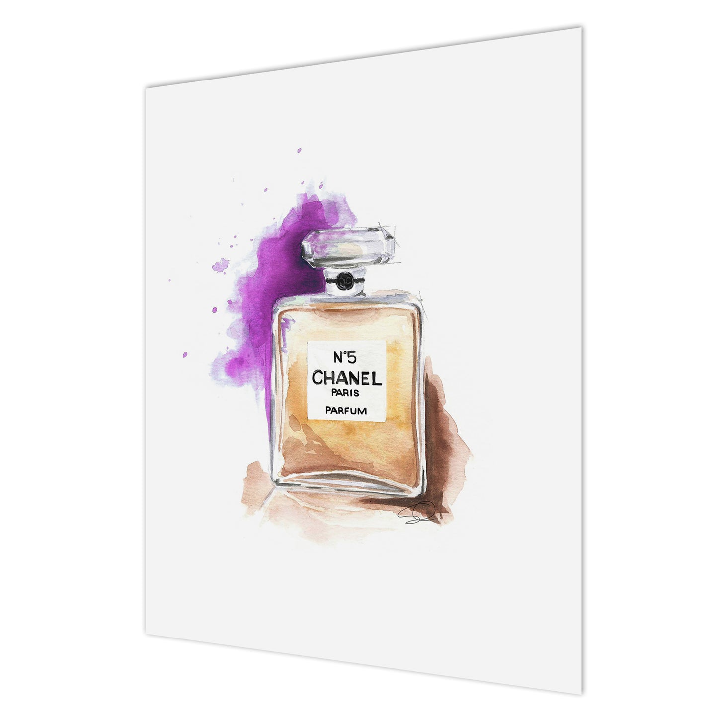 Art Print | Chanel no 5 illustration