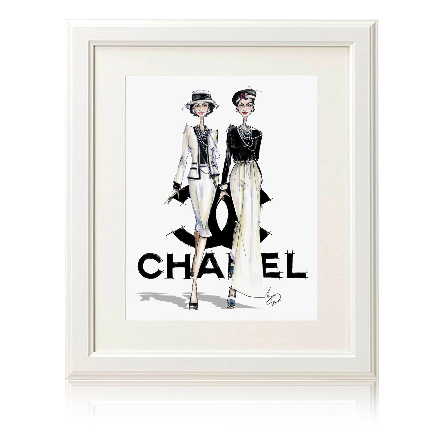 AFFICHE | ILLUSTRATION DUO GABRIELLE CHANEL