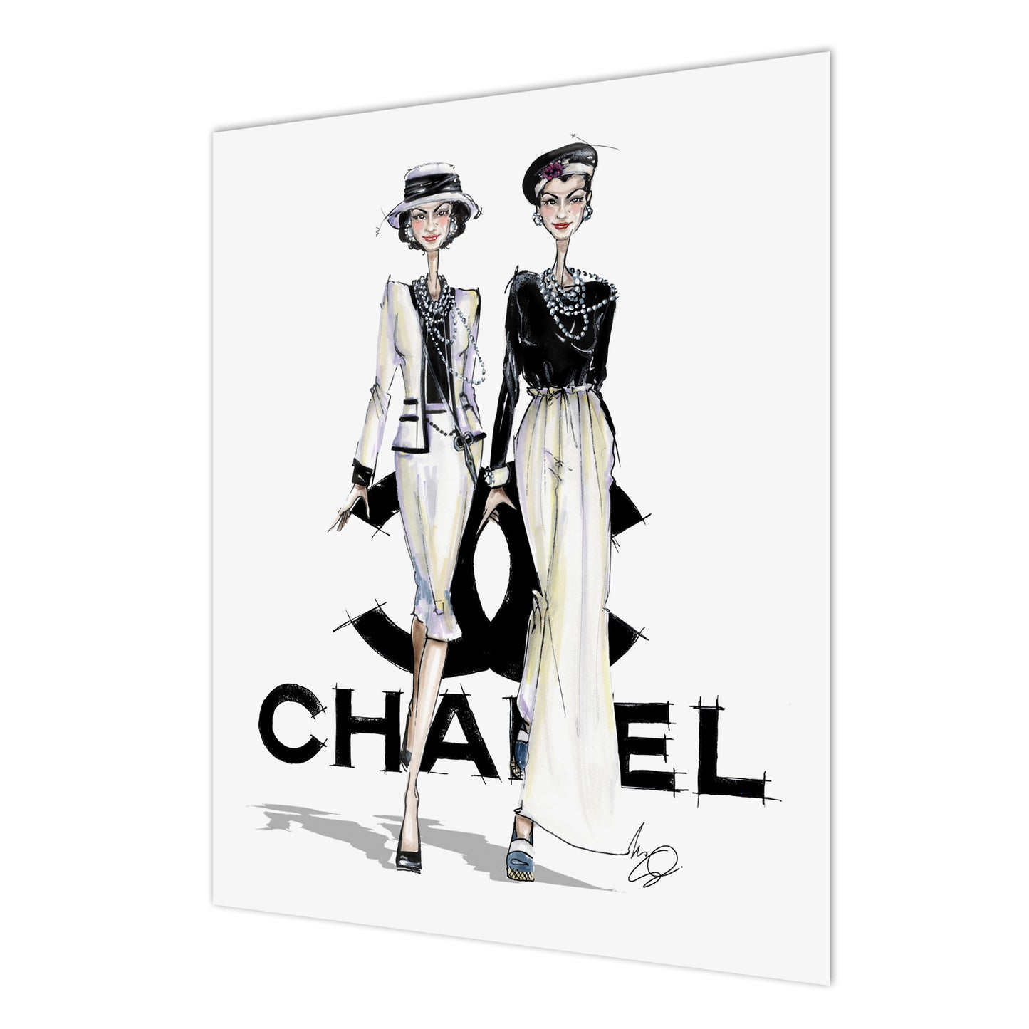 AFFICHE | ILLUSTRATION DUO GABRIELLE CHANEL